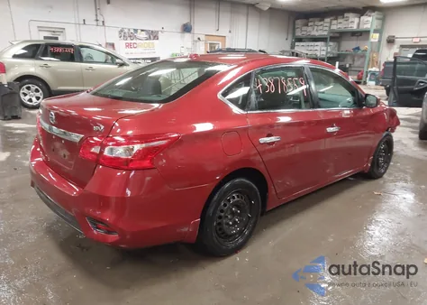 2016 Nissan Sentra Sv from USA, damaged, VIN 3N1AB7AP2GY223548